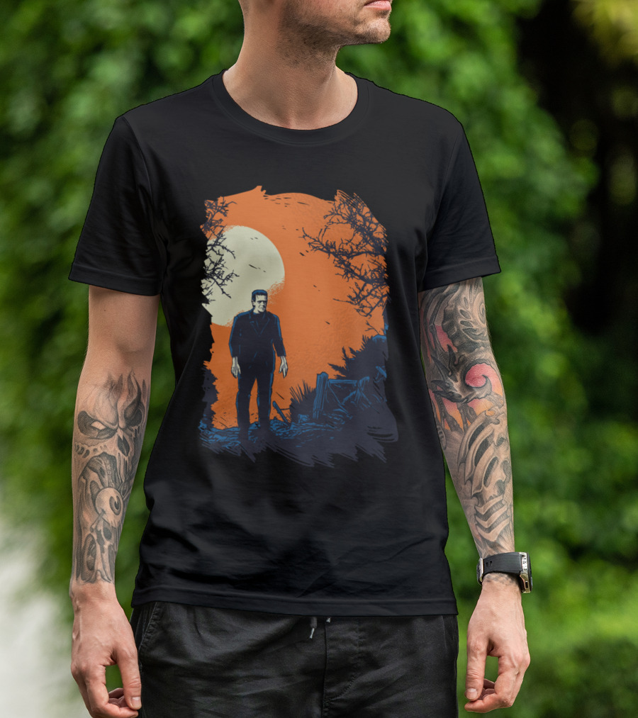 Frankenstein In The Moonlit Wilderness T-Shirt