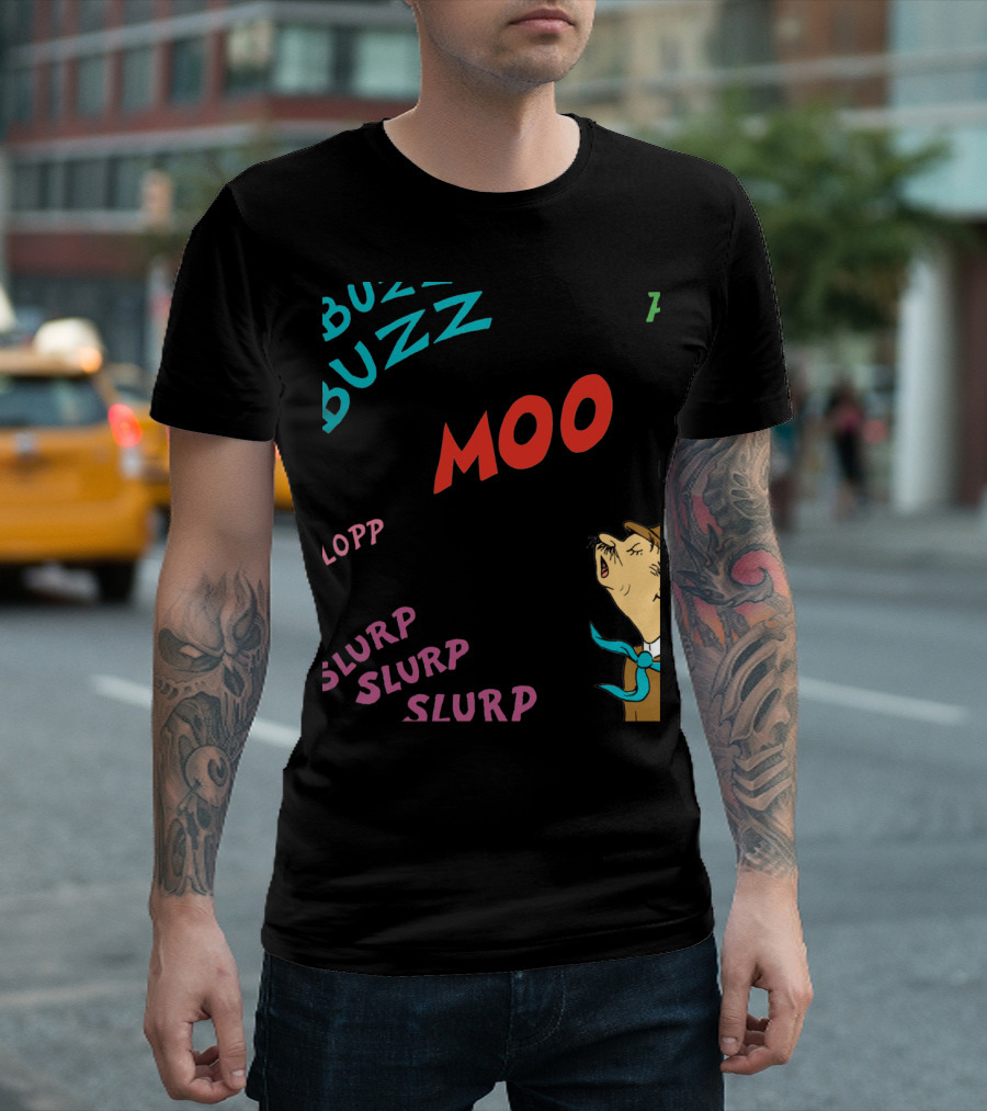 Dr. Seuss Mr. Brown Sounds Buzz Moo Slurp Lopp T-Shirt