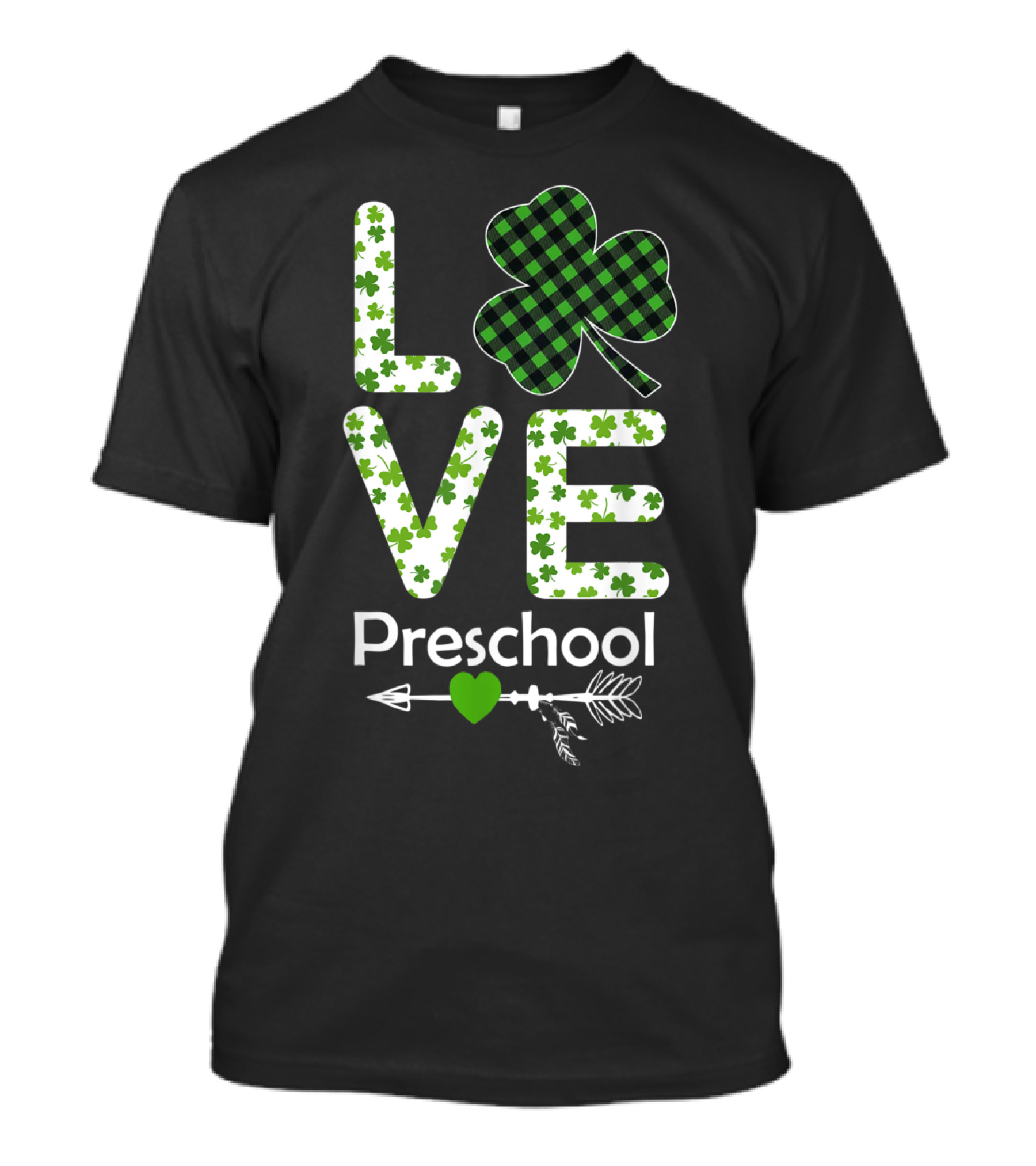 LOVE Shamrock Preschool T-Shirt