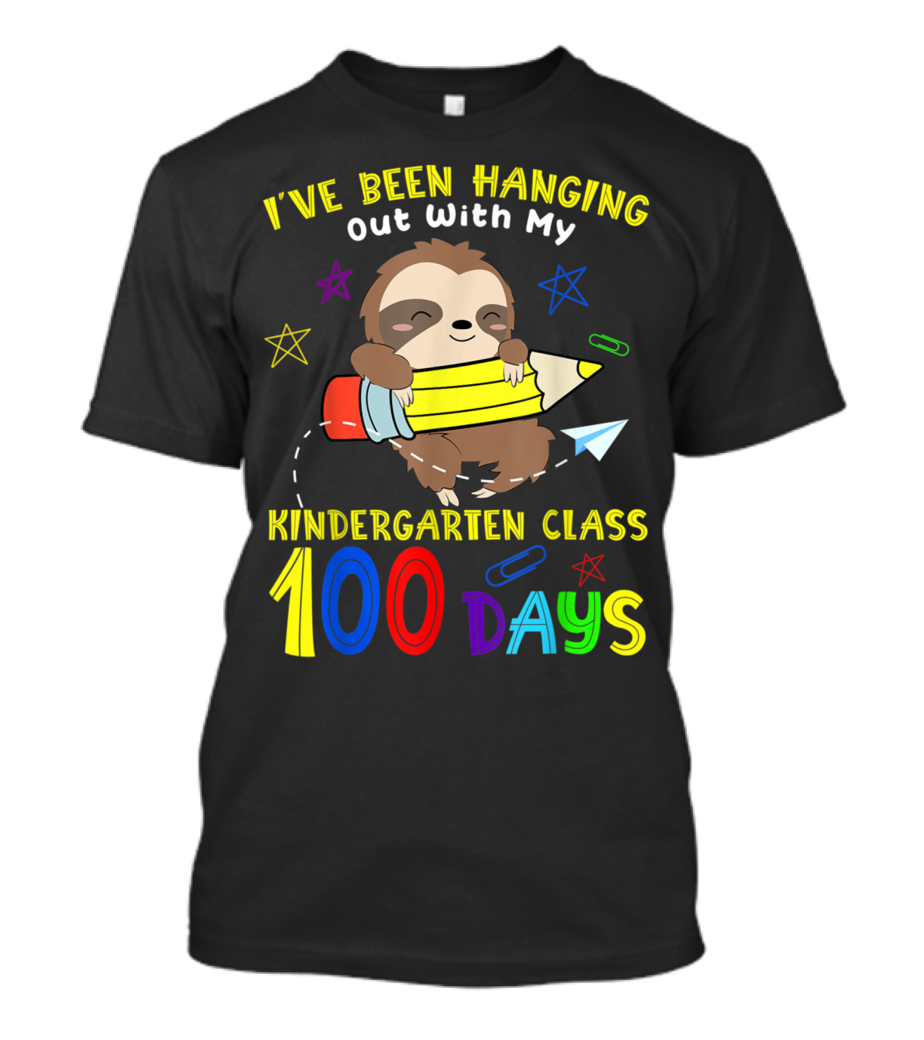 I've Been Hanging Out With My Kindergarten Class 100 Days T-Shirt