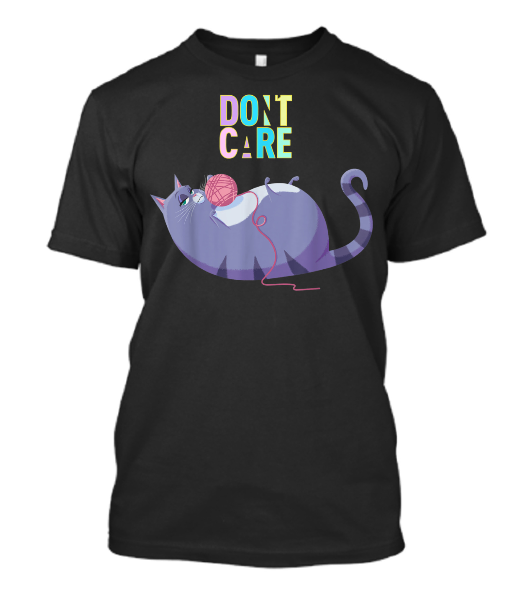 The Secret Life Of Pets 2 Chloe Don't Care With Yarn Ball T-Shirt