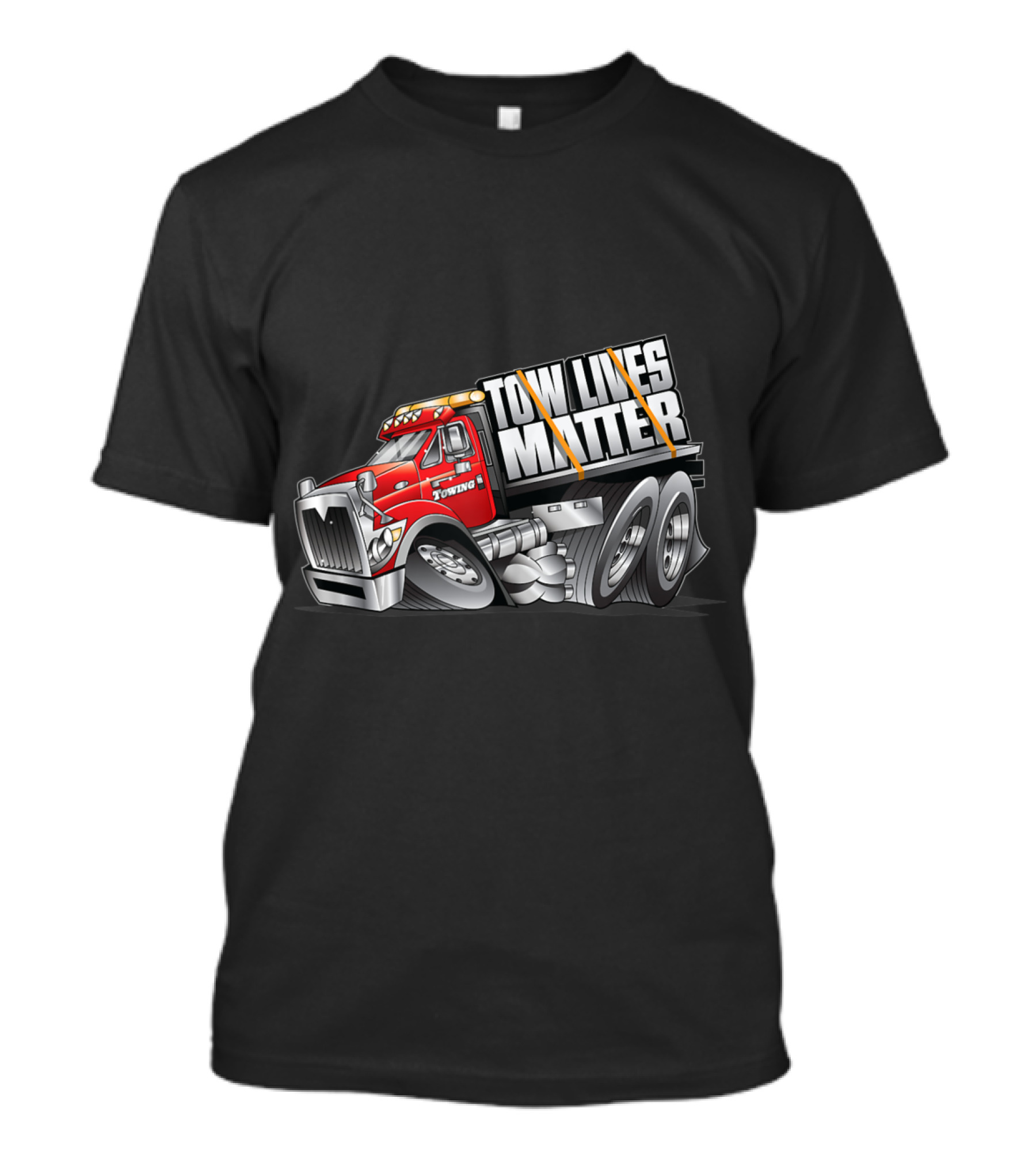 Tow Lives Matter Rollback Driver Truck Towing T-Shirt