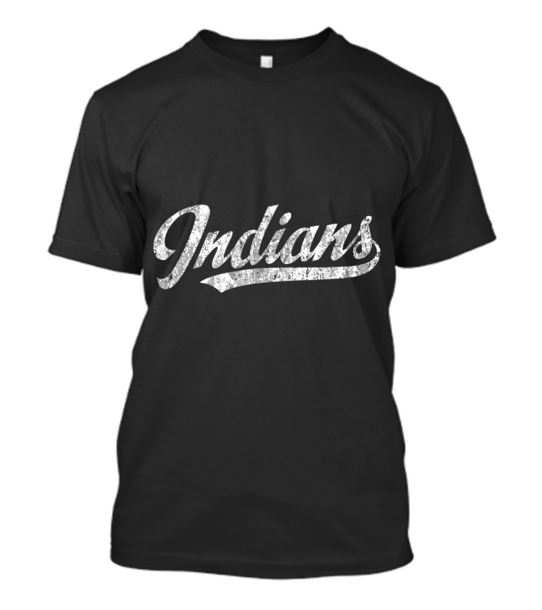 Indians Vintage Sports Name T-Shirt
