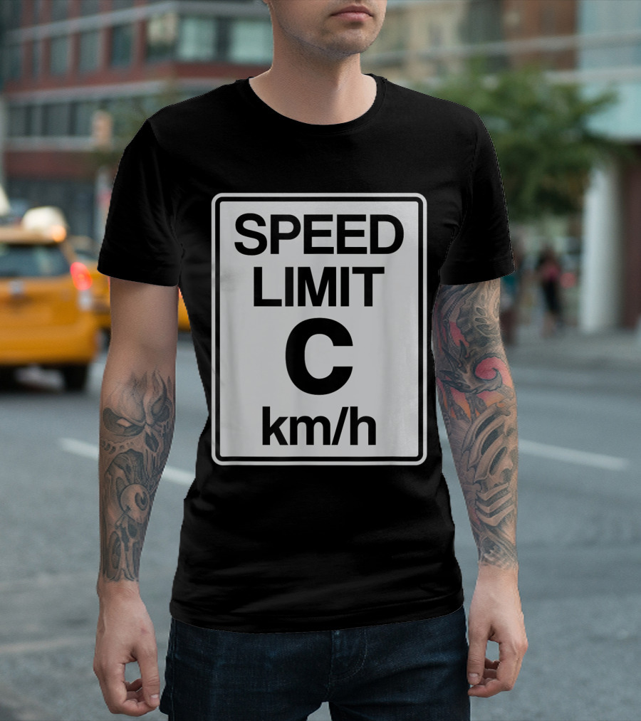 Speed Limit C km/h Light Speed For Engineers T-Shirt