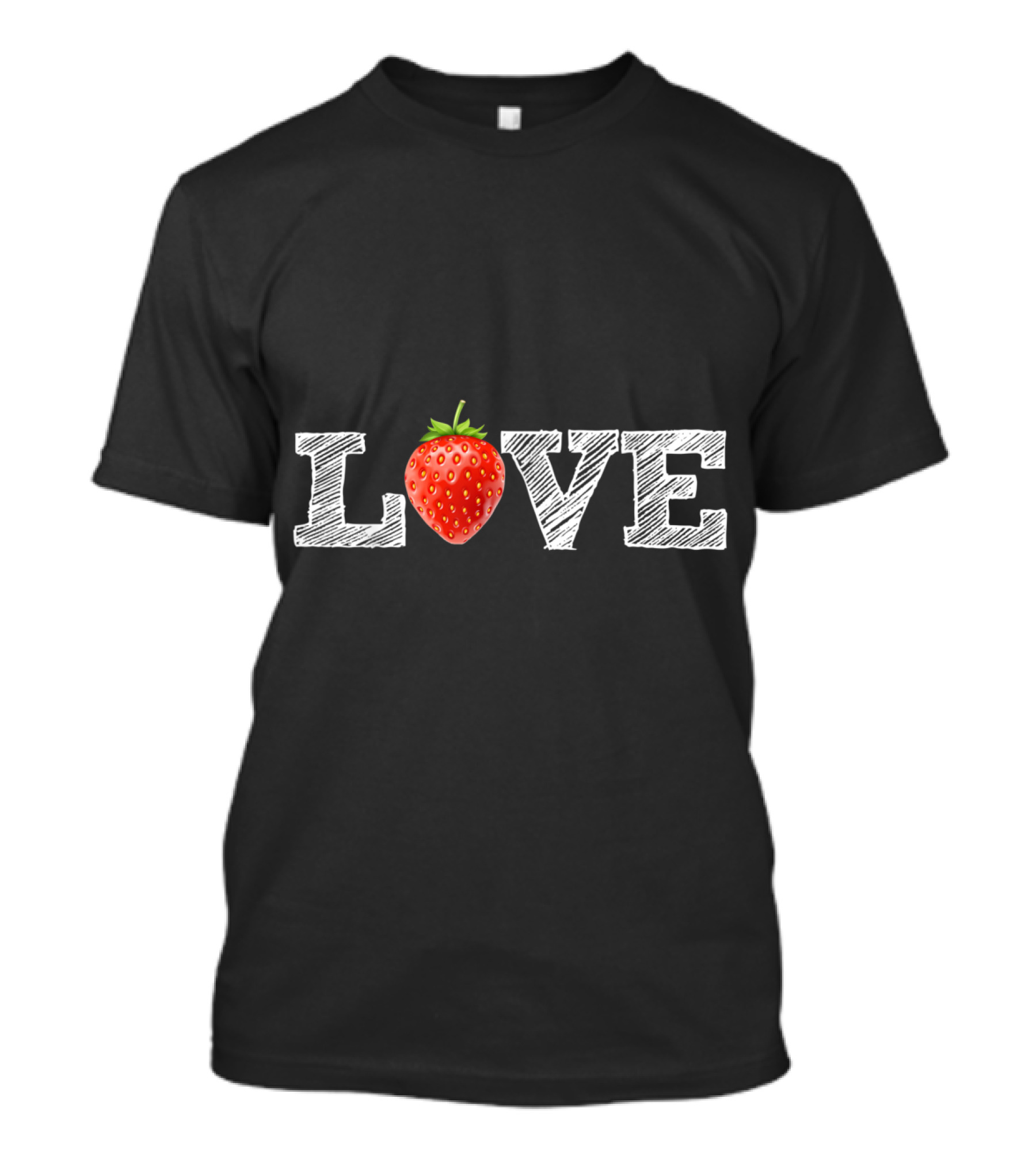 Love Strawberries Strawberry Acai Frui T-Shirt