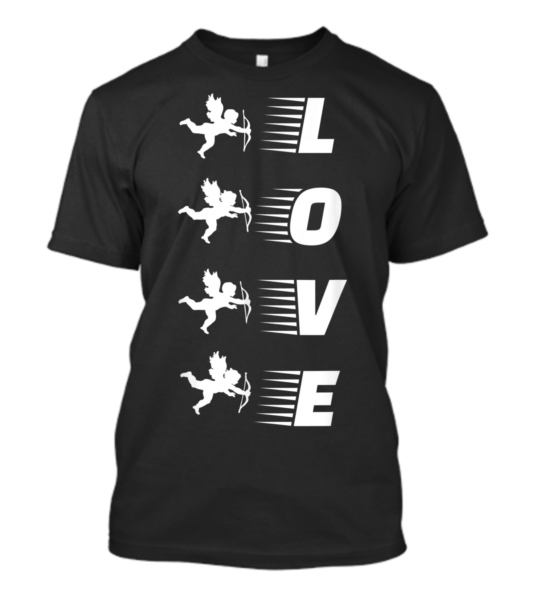 Fast Cupid Love Arrows Valentine T-Shirt