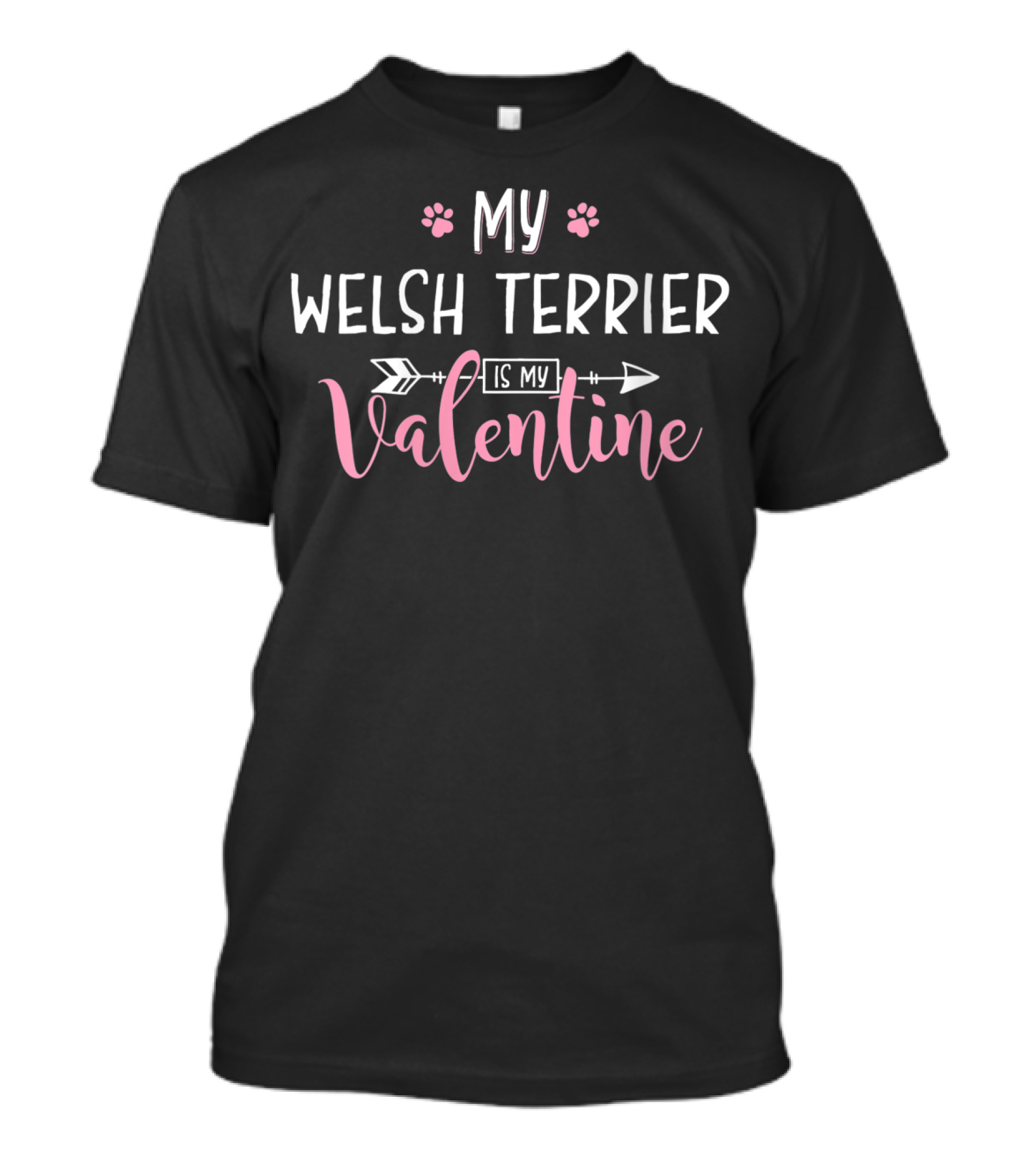 MY WELSH TERRIER IS MY VALENTINE T-Shirt