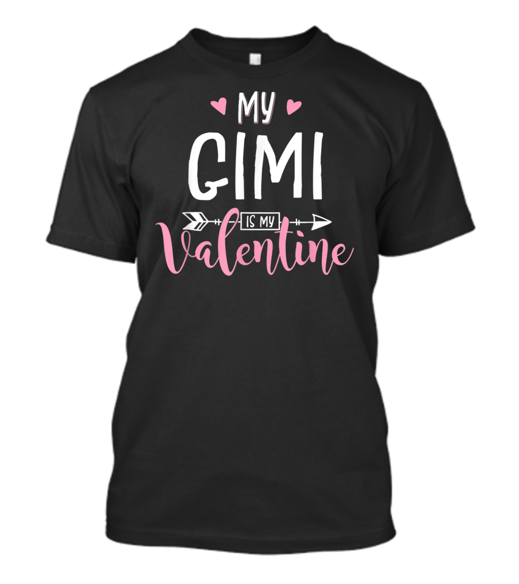 My Gimi Is My Valentine Arrow Hearts T-Shirt