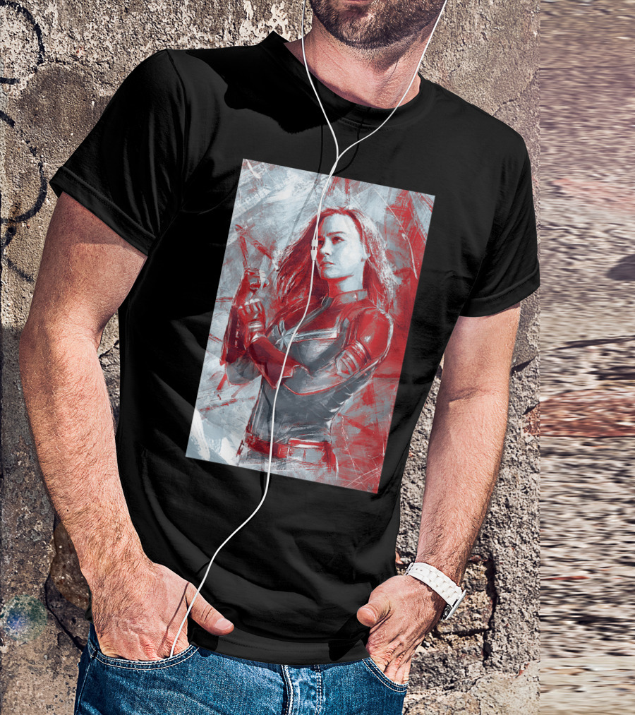 Marvel Avengers Endgame Captain Marvel AJ T-Shirt