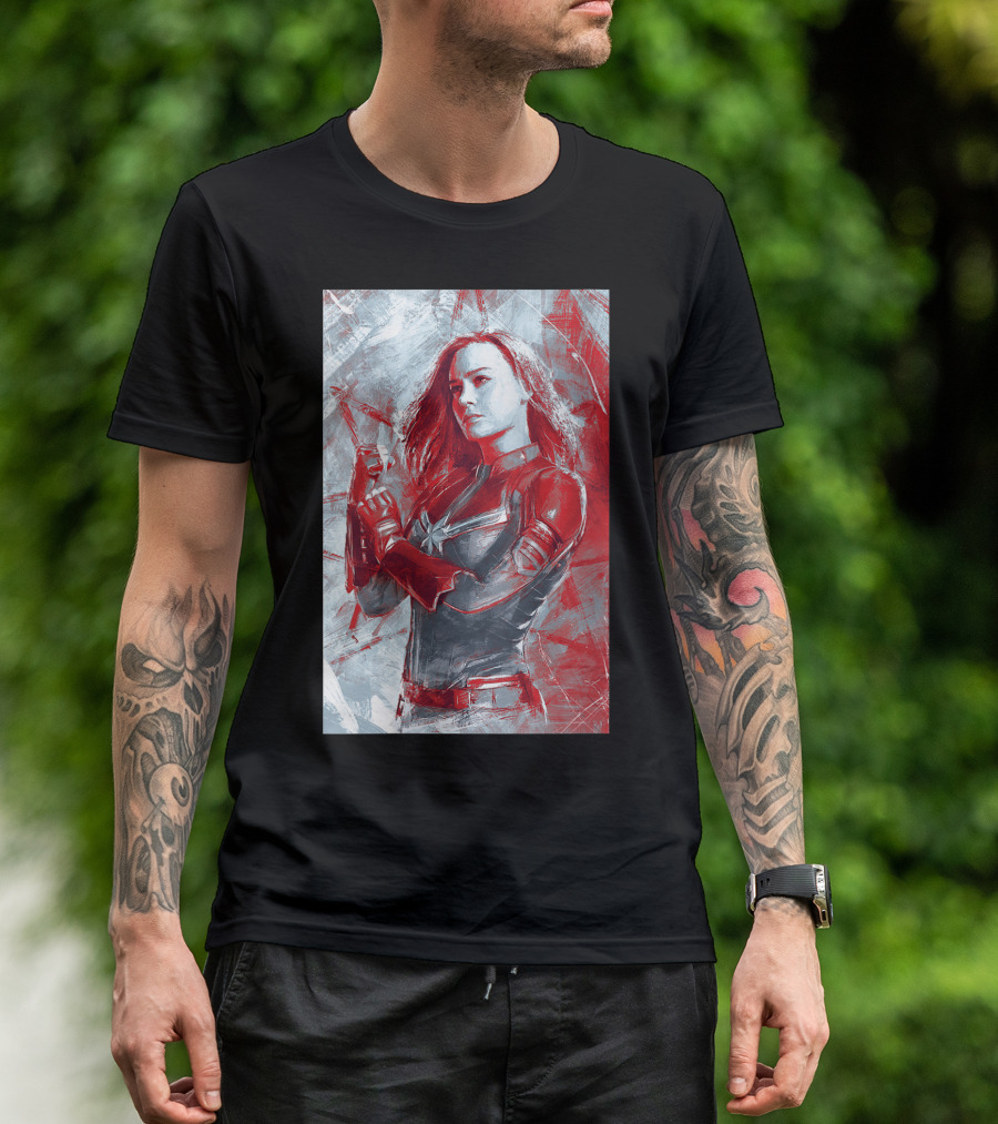 Marvel Avengers Endgame Captain Marvel AJ T-Shirt
