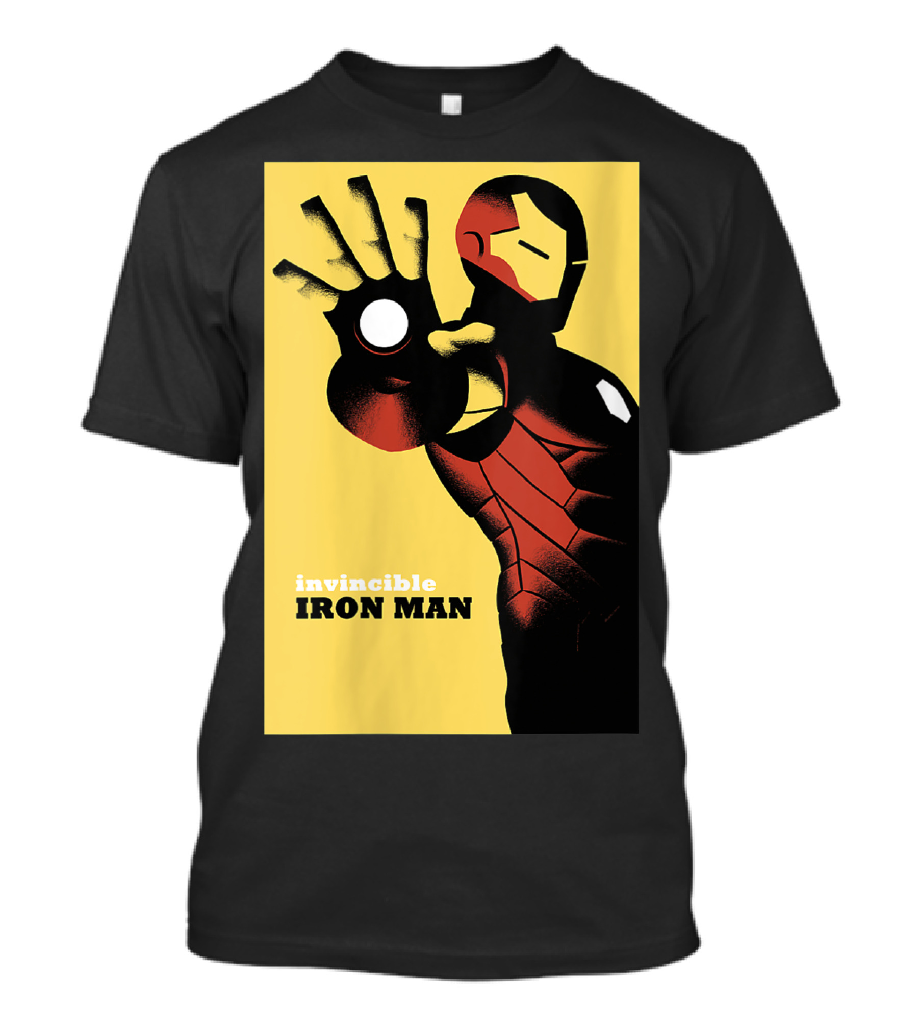 Invincible Iron Man Avengers Marvel Golden T-Shirt