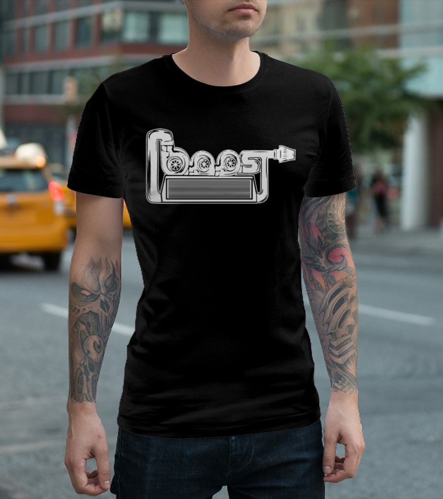Boost Turbo Mechanic Racing Men T-Shirt