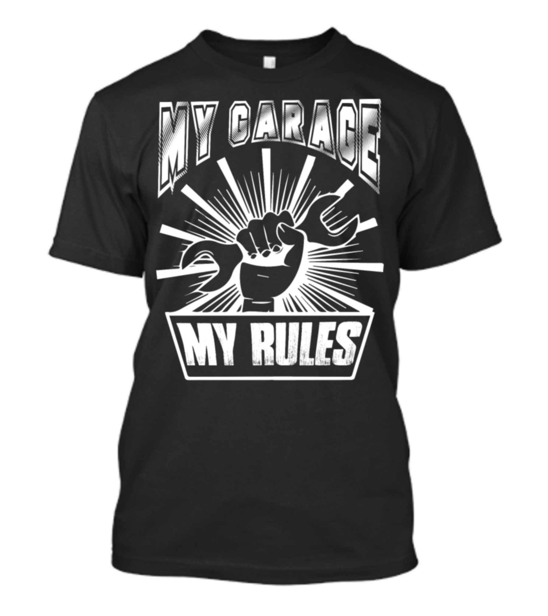 My Garage My Rules Car Mechanic Cf T-Shirt