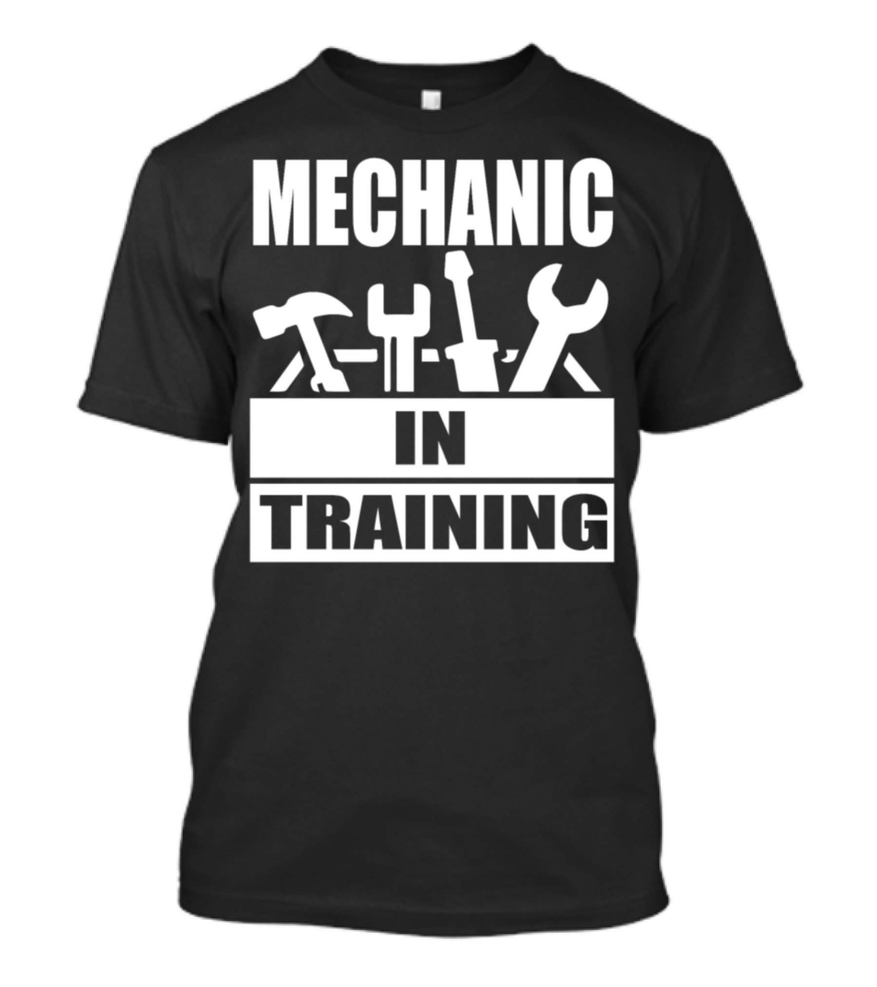 Mechanic In Training Funny Mens Mechanic Tools Hammer Wrench T-Shirt