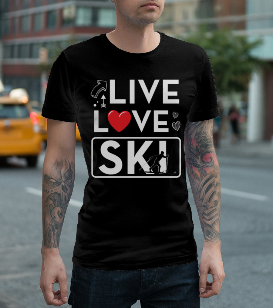 LIVE LOVE SKI T-Shirt