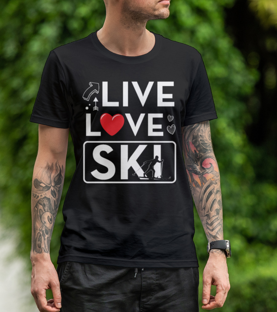 LIVE LOVE SKI T-Shirt