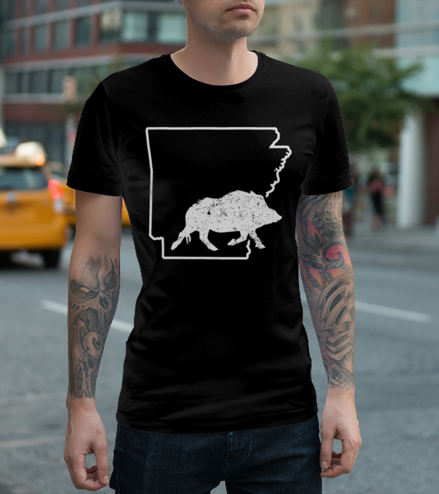 Javelina Wild Hog Arkansas Target Boar T-Shirt