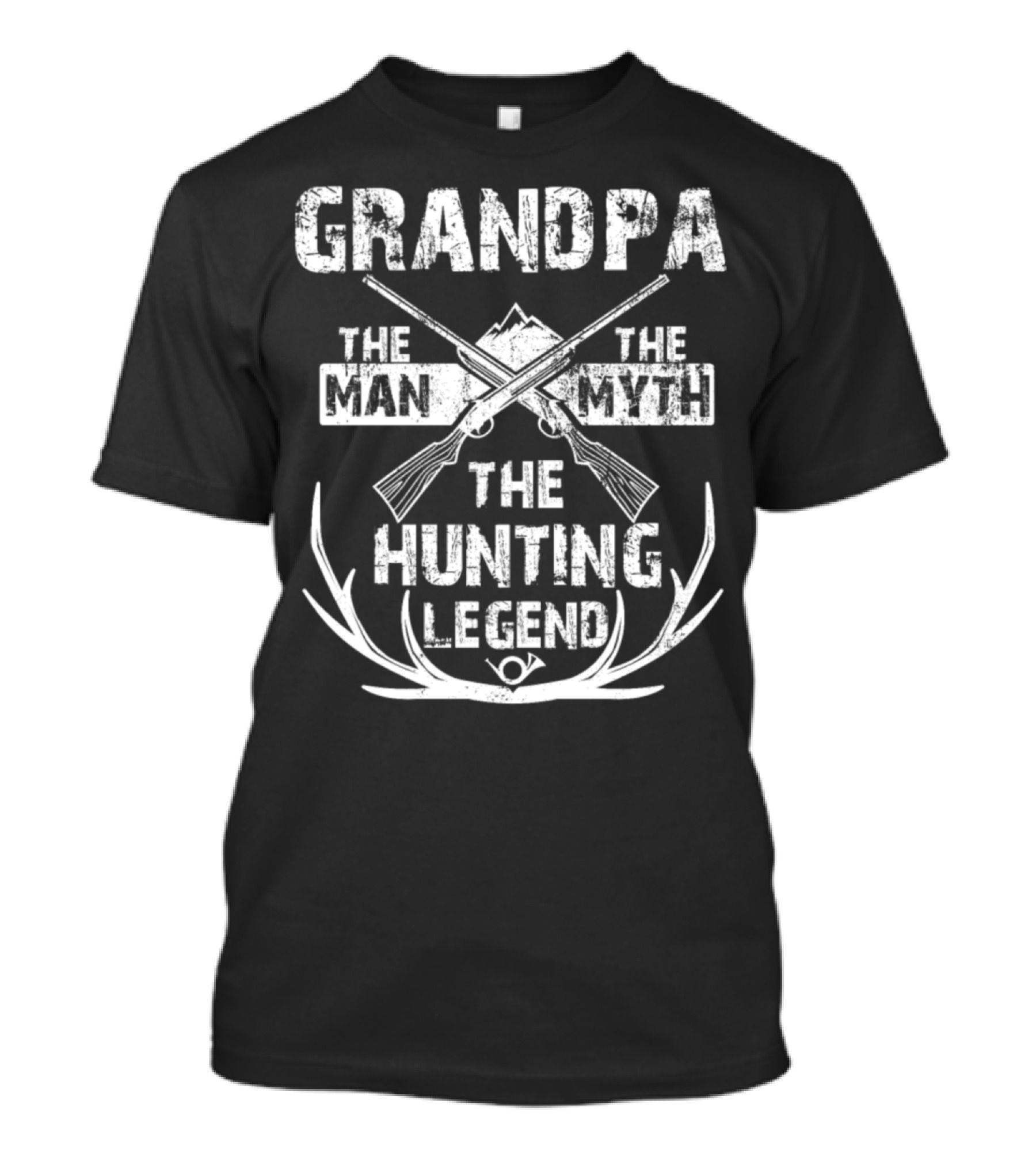 Grandpa The Man The Myth The Hunting Legend T-Shirt