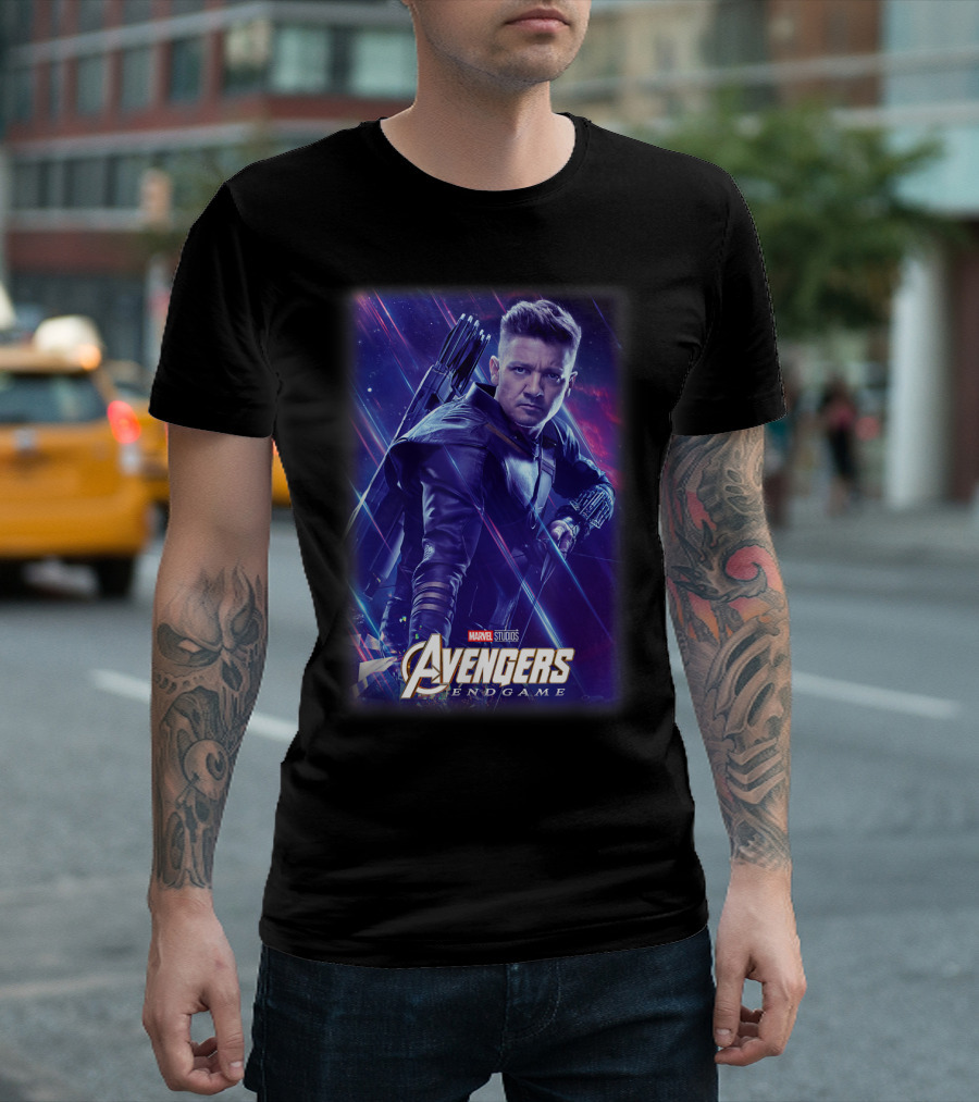 Marvel Studios Avengers Endgame Hawkeye Heroes T-Shirt
