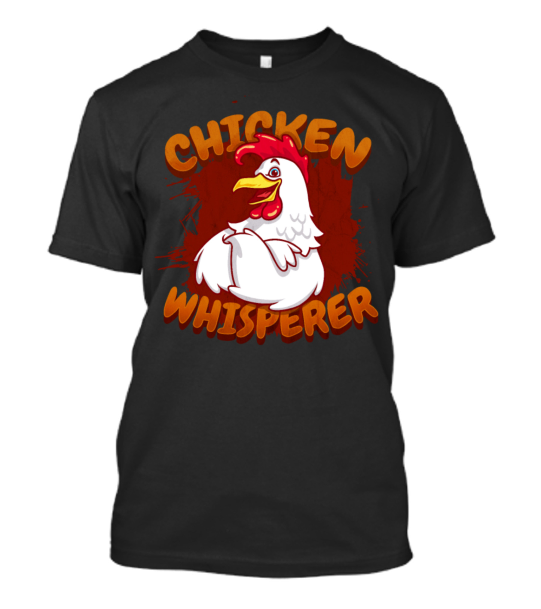 Chicken Whisperer Funny Farmer Rooster Humor T-Shirt