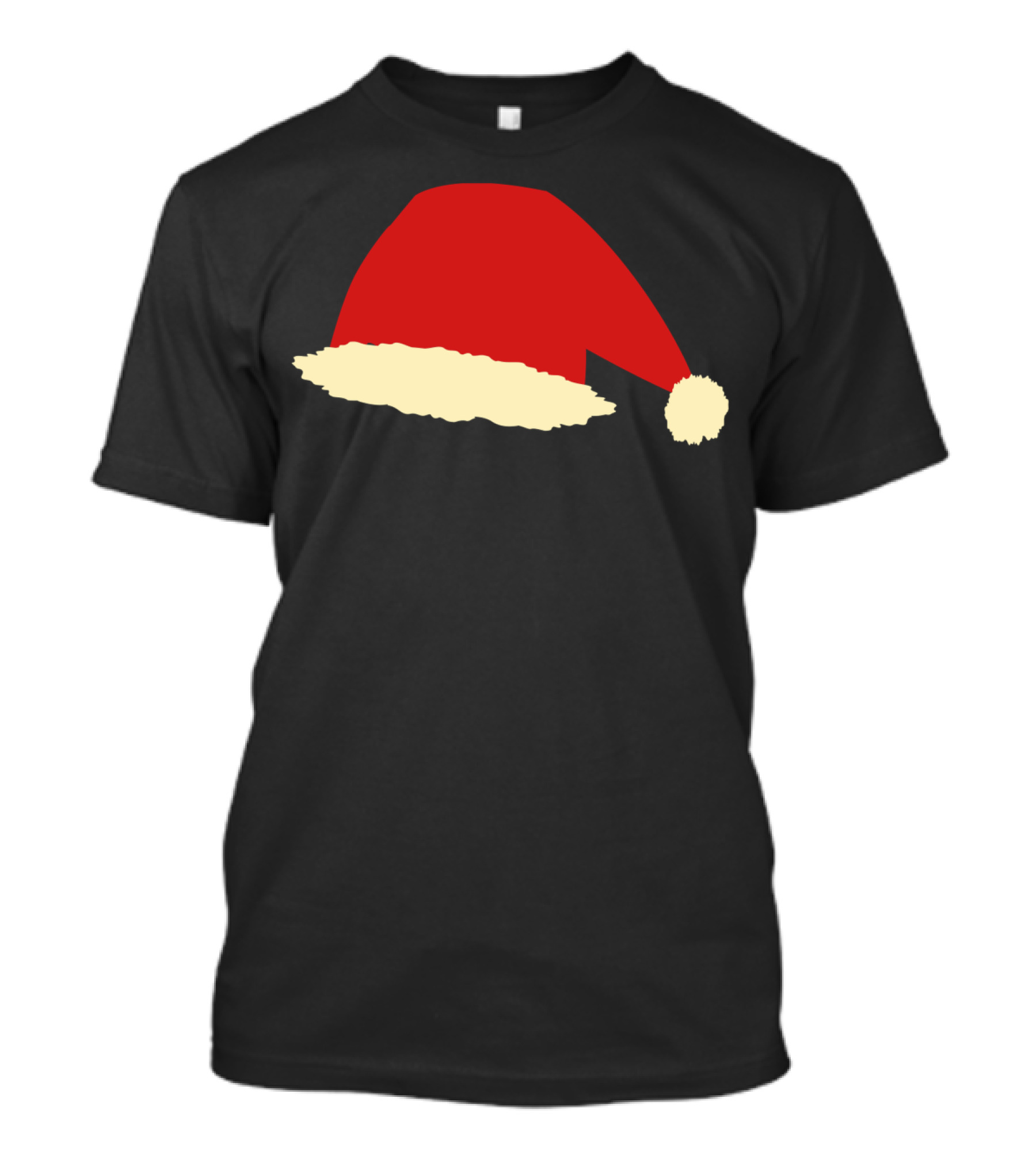 Santa Hat Classic Red And White Holiday T-Shirt