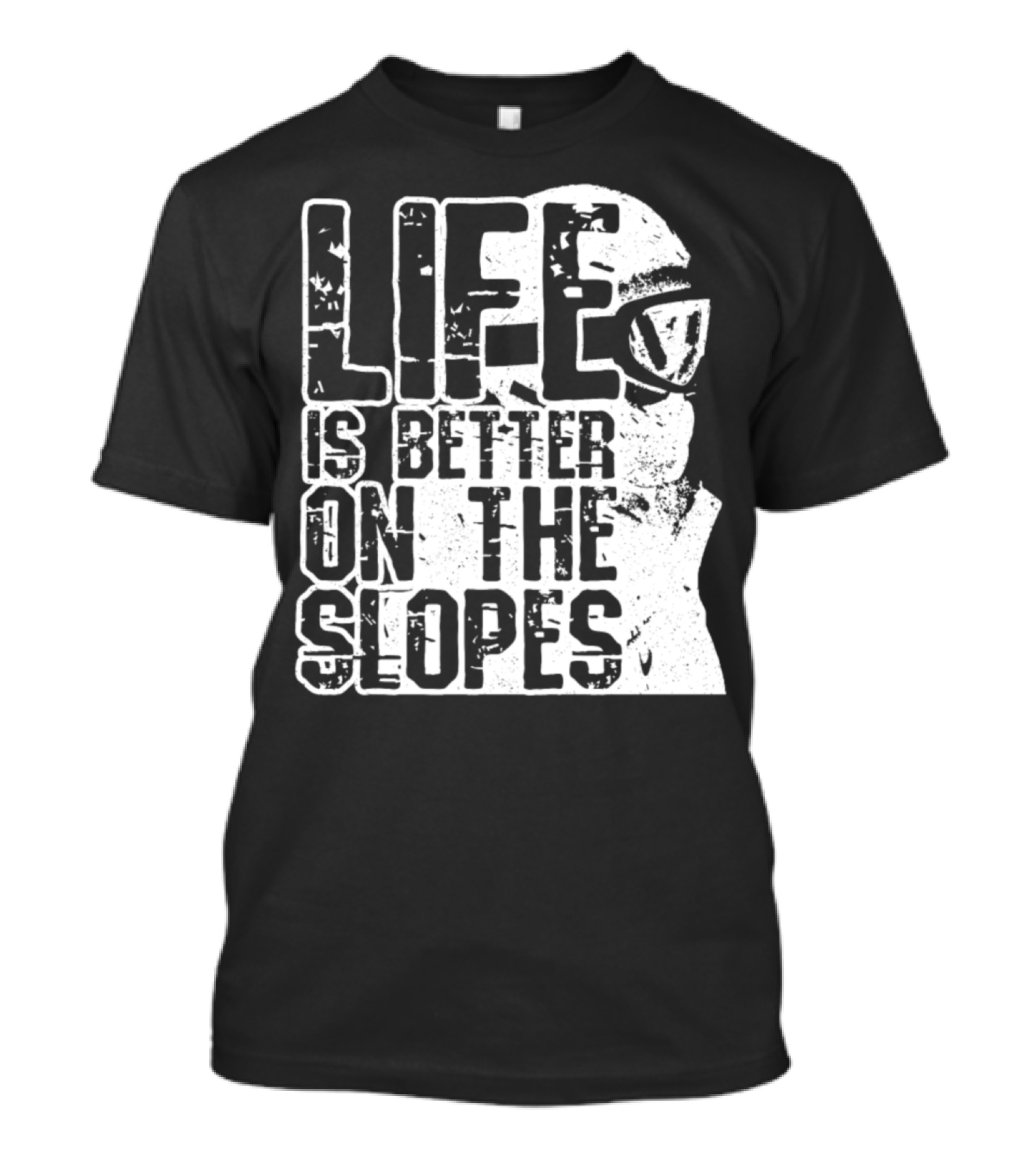 Life Is Better On The Slopes Snowboarding Snowboard Vacation T-Shirt