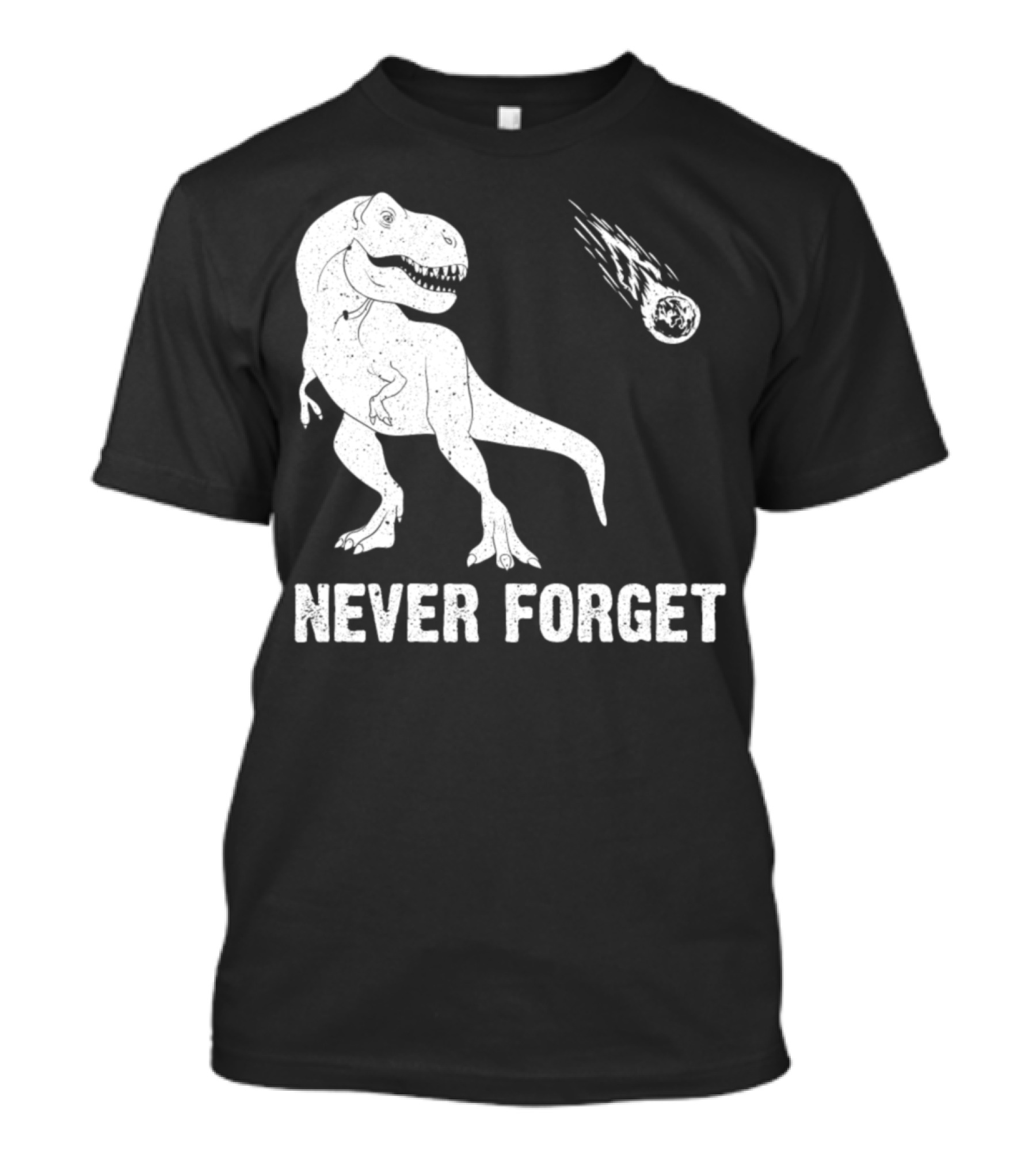 Never Forget Dinosaur Meteor Humorous Archaeologist T-Shirt