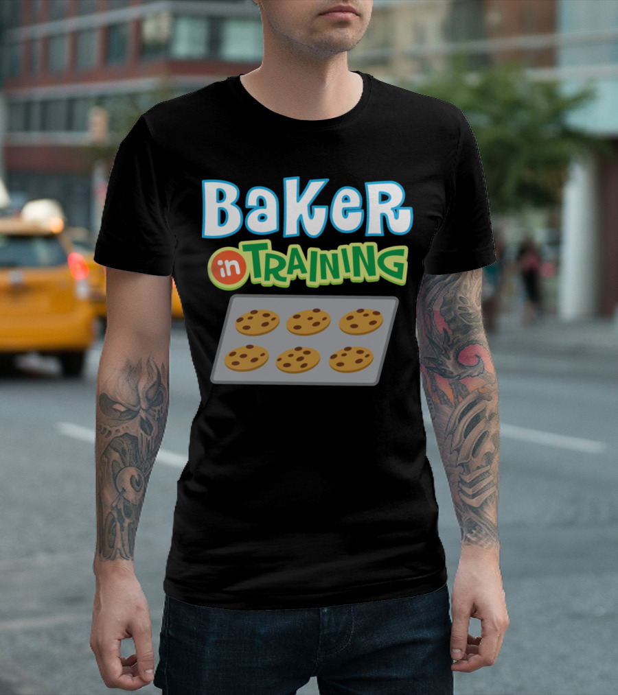 Baker In Training Cookie Tray T-Shirt