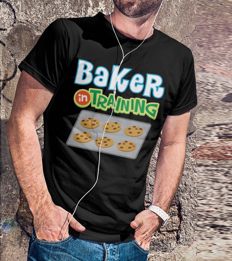 Baker In Training Cookie Tray T-Shirt