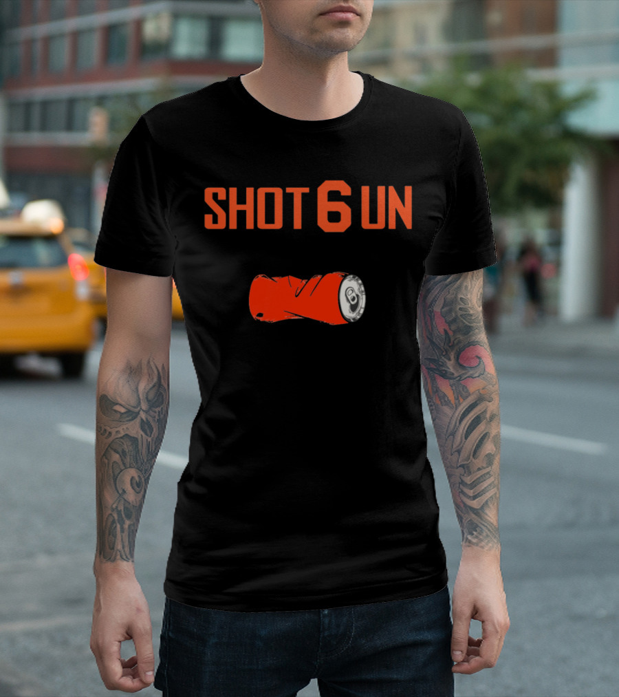 SHOT 6UN FORMATION Baker Mayfield Merch T-Shirt