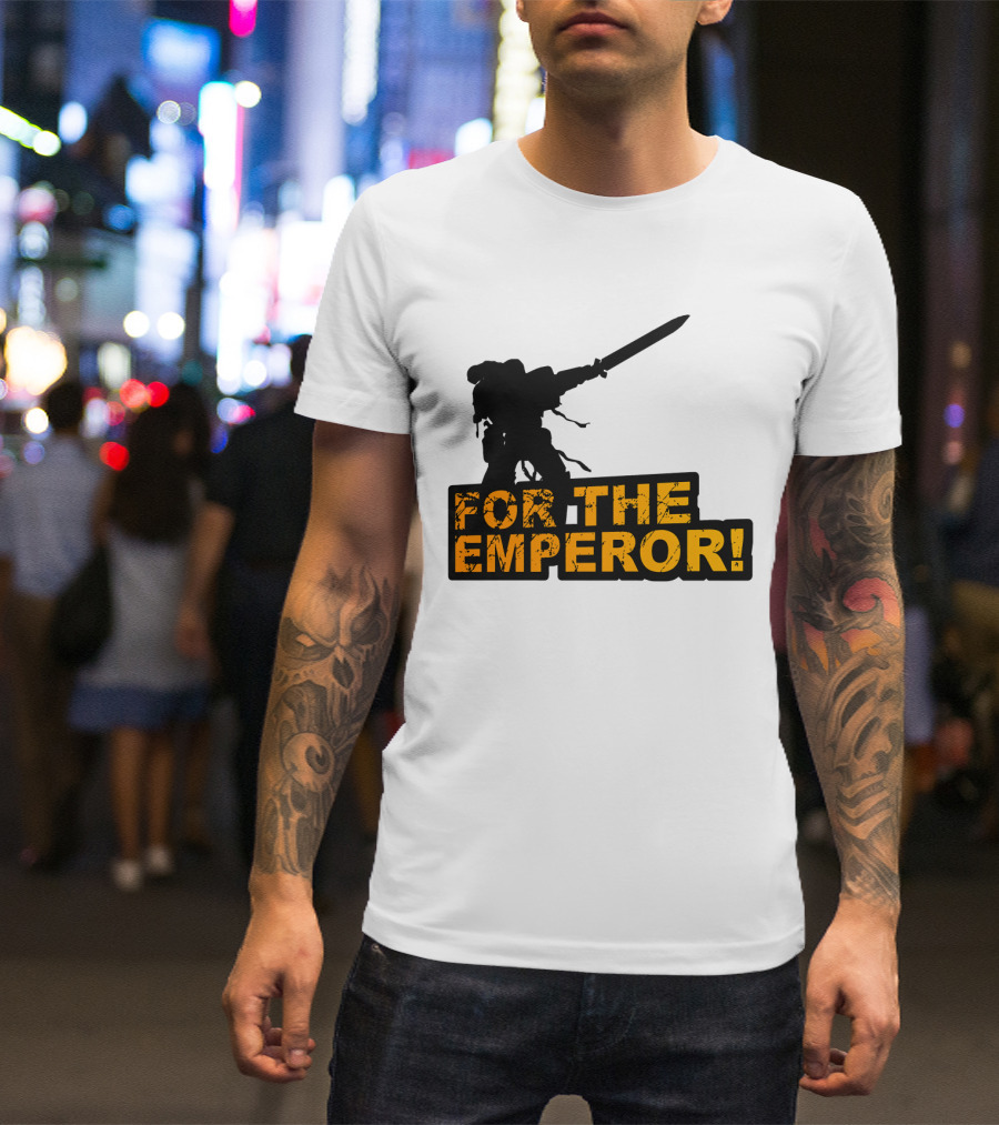 Warhammer For The Emperor Space Marine T-Shirt