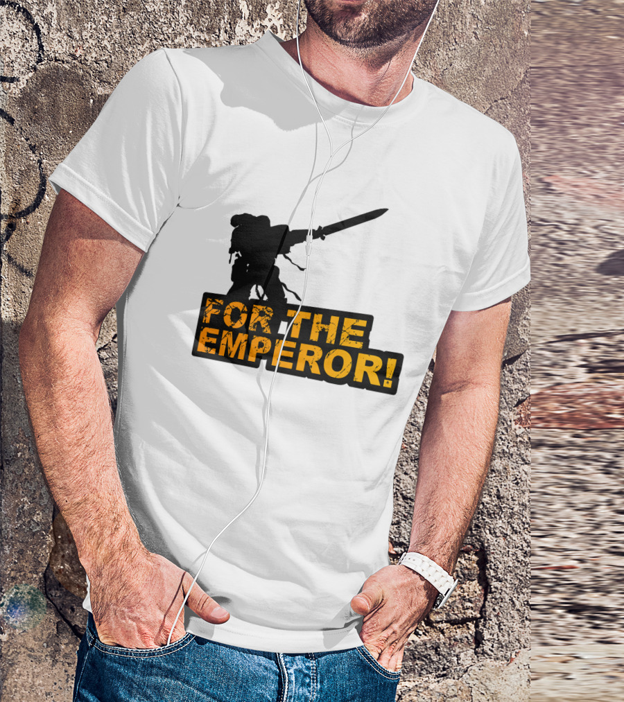 Warhammer For The Emperor Space Marine T-Shirt
