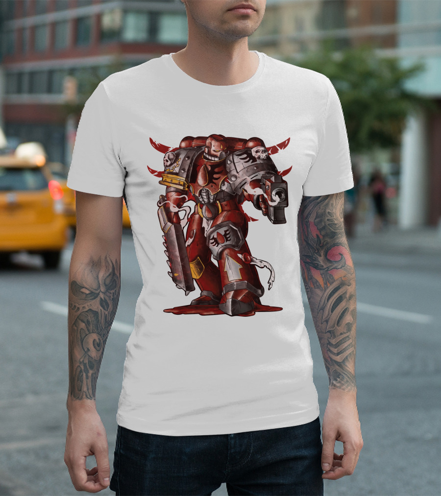 WH Blood Angels Space Marine Warhammer 40K T-Shirt