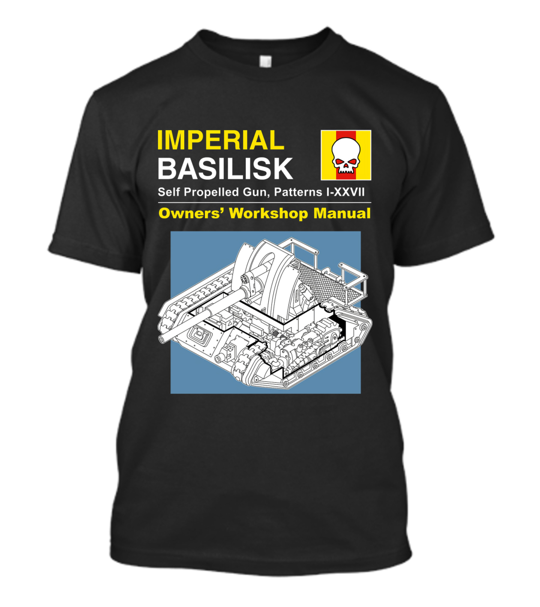 IMPERIAL BASILISK Self Propelled Gun Owners' Workshop Manual T-Shirt