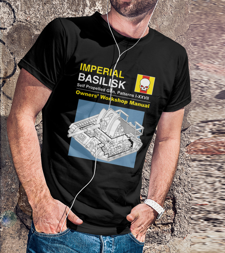 IMPERIAL BASILISK Self Propelled Gun Owners' Workshop Manual T-Shirt