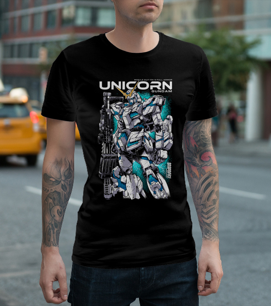 Mobile Suit RX-0 Full Armor Unicorn Gundam T-Shirt