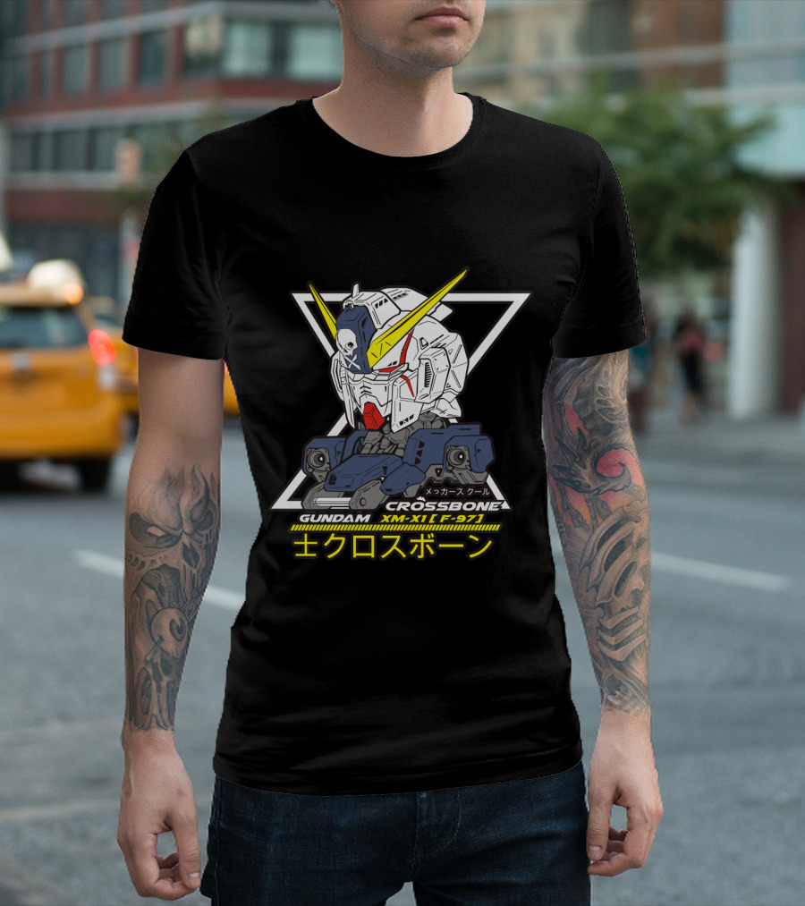 Gundam Crossbone XM-X1 FF-97 T-Shirt