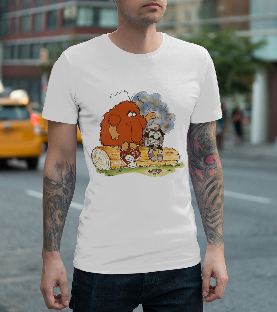 Rainbow Brite Murky Lurky and Cloudy Gloom on Log T-Shirt
