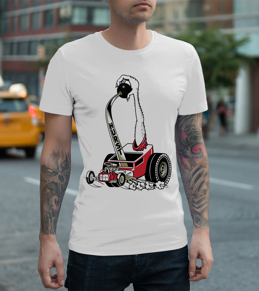 Hurst Floor Shift Monster Hot Rod Racing T-Shirt