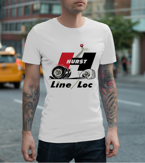 Hurst Line Loc Racing Tire Burnout T-Shirt