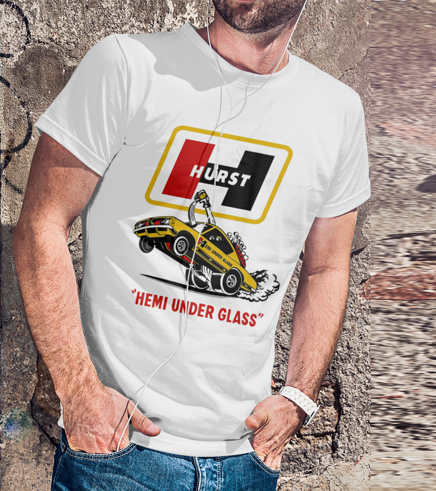 Hurst Hemi Under Glass Wheelstand T-Shirt