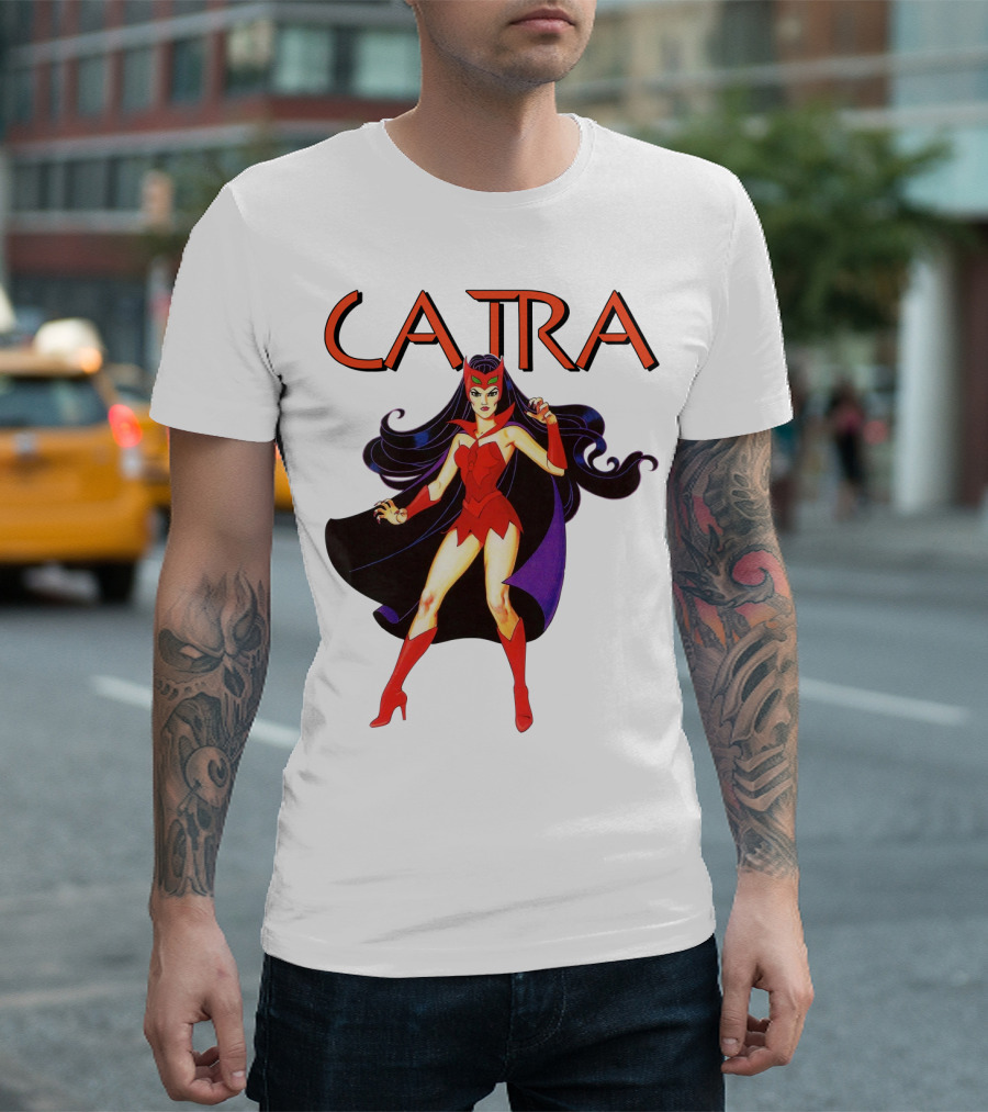 Catra She-Ra Princess of Power Vintage 80s Animation Character T-Shirt