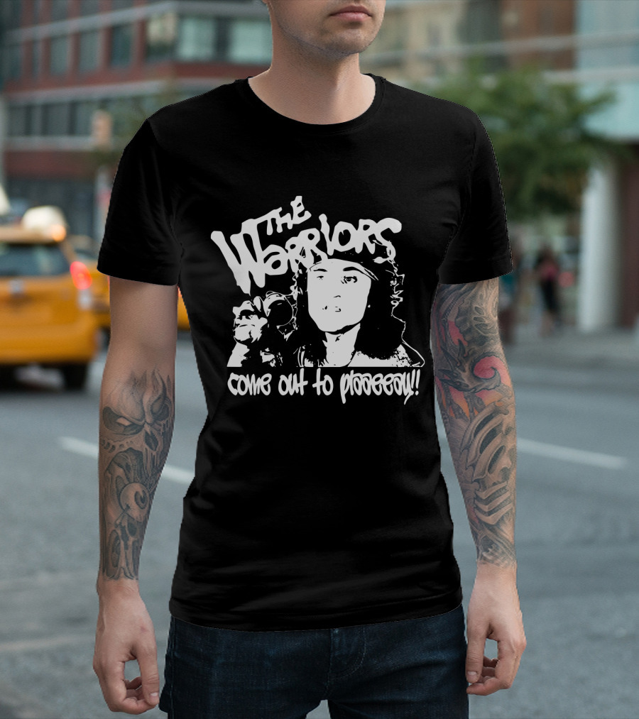 The Warriors Come Out to Play Movie Scene Iconic Line T-Shirt