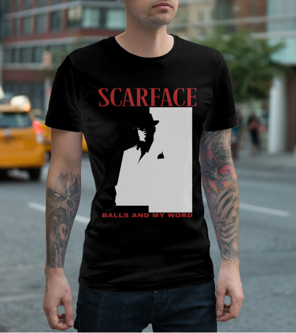 Scarface Balls And My Word Classic T-Shirt