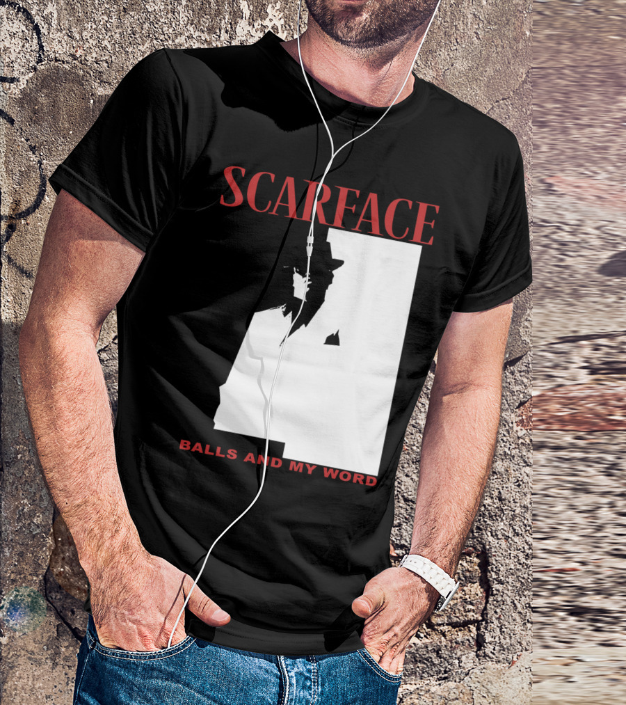 Scarface Balls And My Word Classic T-Shirt