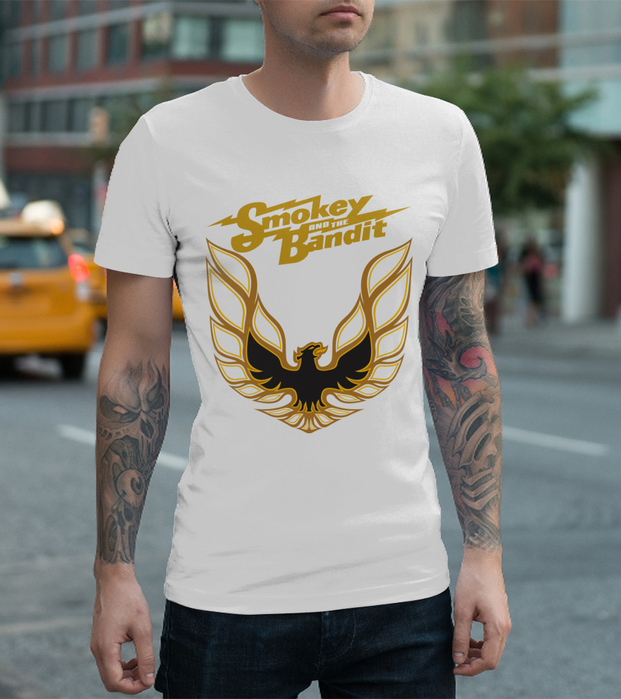 Smokey And The Bandit Gold Firebird T-Shirt