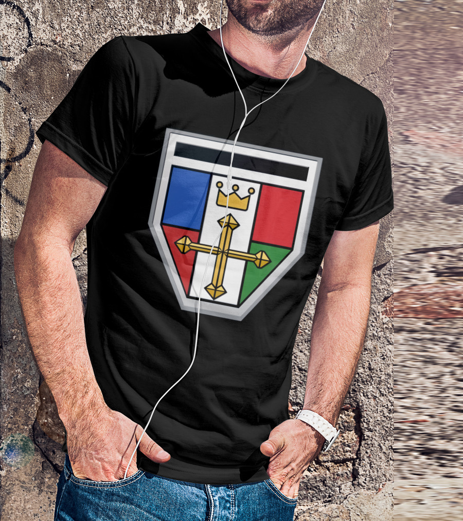 Voltron Crest Emblem With Shield And Crown T-Shirt