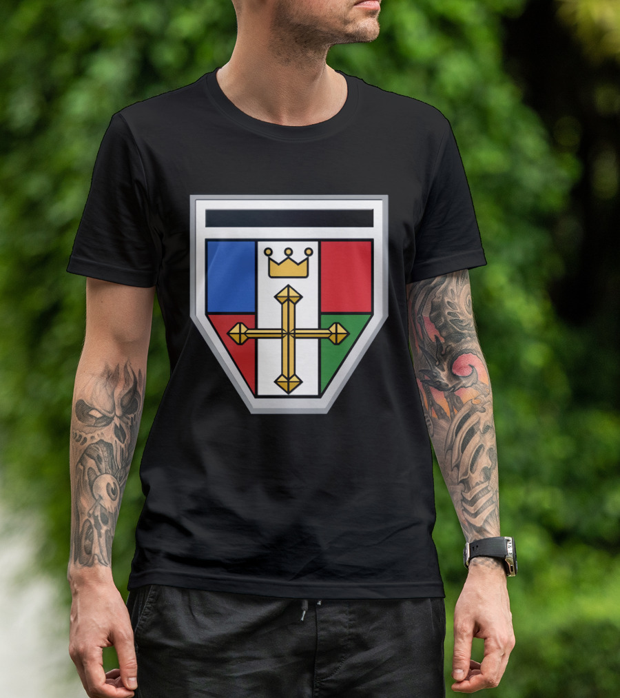 Voltron Crest Emblem With Shield And Crown T-Shirt