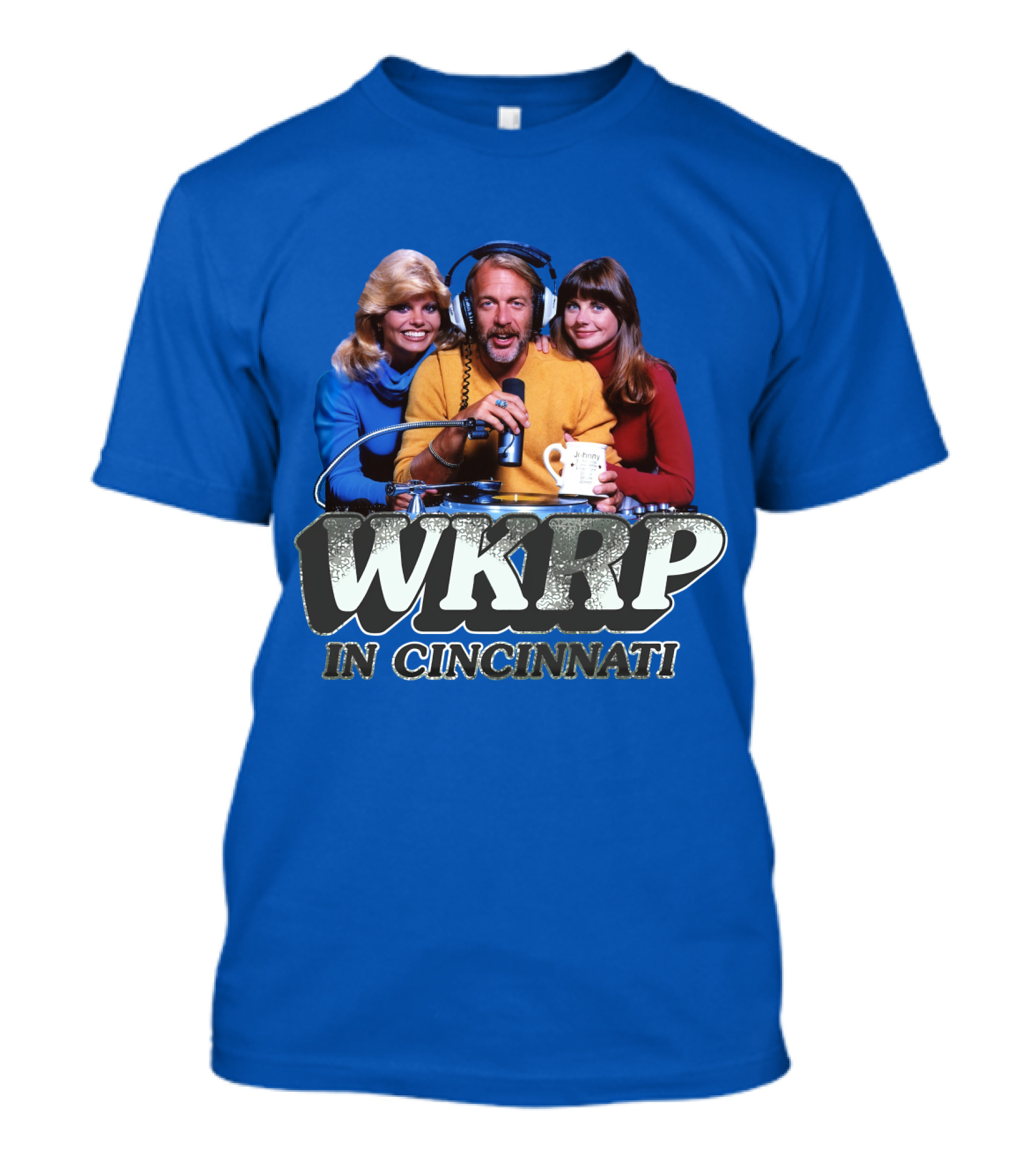WKRP In Cincinnati Retro Cast 70s Radio Show T-Shirt