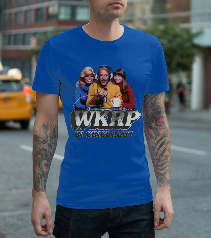 WKRP in Cincinnati Retro Cast 70s Radio Show T-Shirt